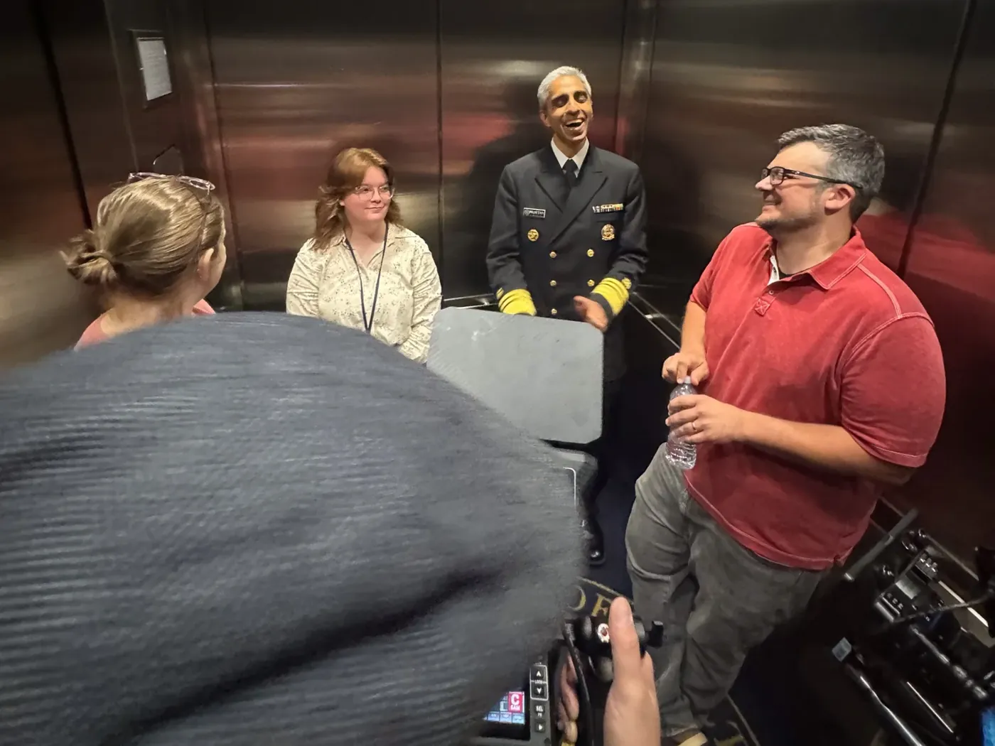 Behind the scenes with Dr. Vivek Murthy